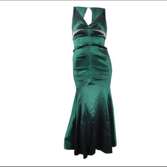 taffeta mermaid dress